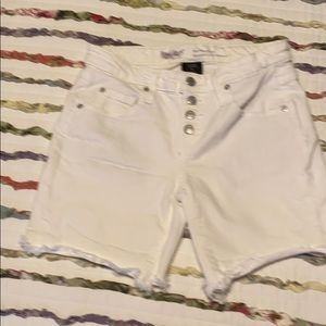 Mossimo Boyfriend White Jean short